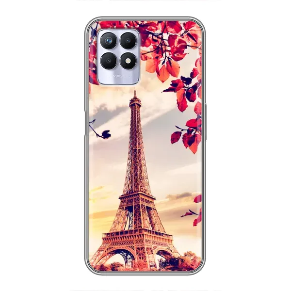Чехол с рисунком «Paris photo» для Realme 8i Чехол с рисунком «Paris photo» для Realme 8i