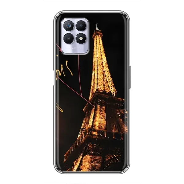 Чехол с рисунком «Paris» для Realme 8i Чехол с рисунком «Paris» для Realme 8i