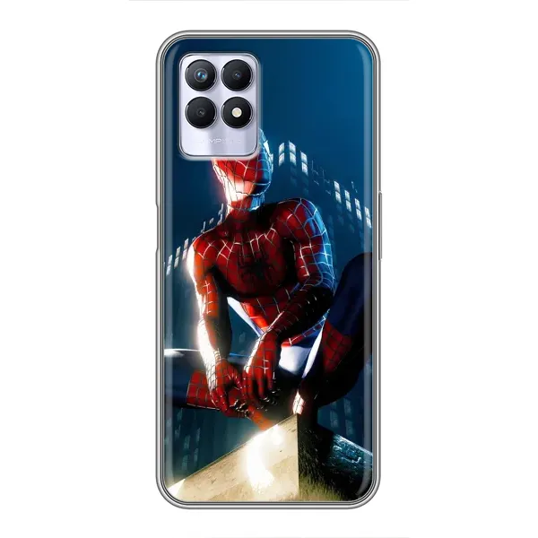 Чехол с рисунком «Паук на доме» для Realme 8i Чехол с рисунком «Паук на доме» для Realme 8i