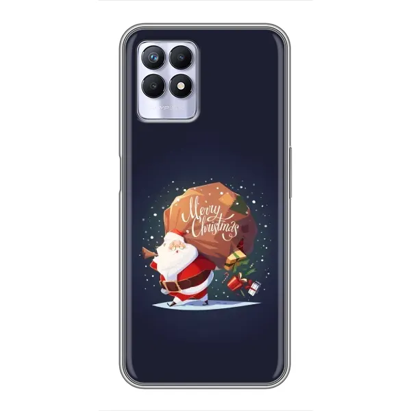 Чехол с рисунком «Подарки от Санты» для Realme 8i Чехол с рисунком «Подарки от Санты» для Realme 8i