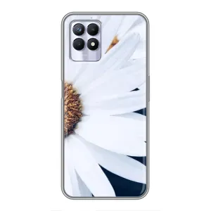 Чохол з ромашками на Realme 8i (Пів ромашки)