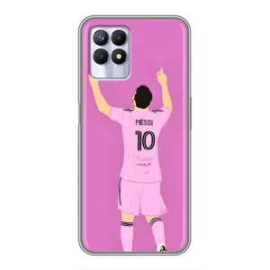 Чохли Лео Мессі в Маямі на Realme 8i (Святкування Мессі)
