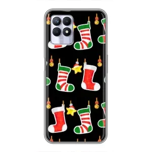 Силіконовий бампер на різдво для Realme 8i (Різдвяні подарунки)