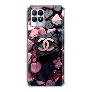 Чехол (Dior, Prada, YSL, Chanel) для Realme 8i (Шанель)