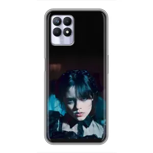 Чехлы с принтом Уэнсдей на Realme 8i (Танец Уэнсдей)