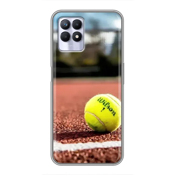 Чехол с рисунком «Теннисный корт» для Realme 8i Чехол с рисунком «Теннисный корт» для Realme 8i