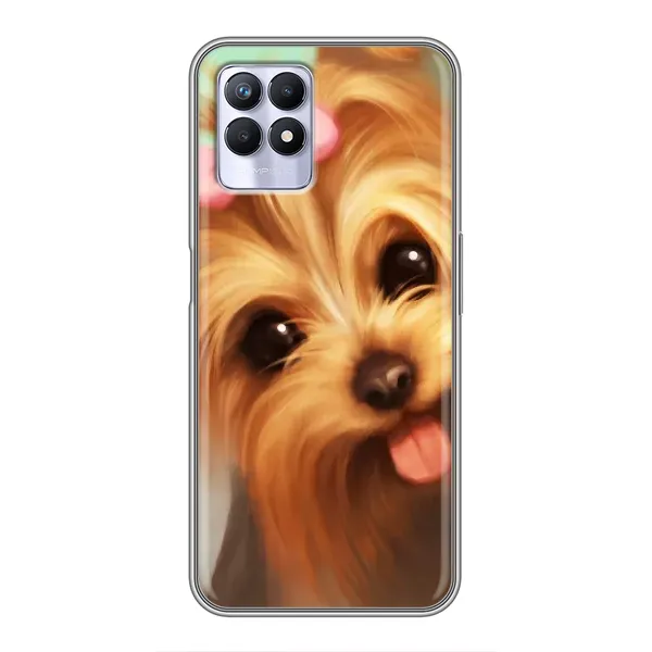 Чехол с рисунком «Йоршенский терьер» для Realme 8i Чехол с рисунком «Йоршенский терьер» для Realme 8i