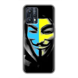 Чохол з Українською символікою на Реалмі 9 про плюс (Анонімус патріот)