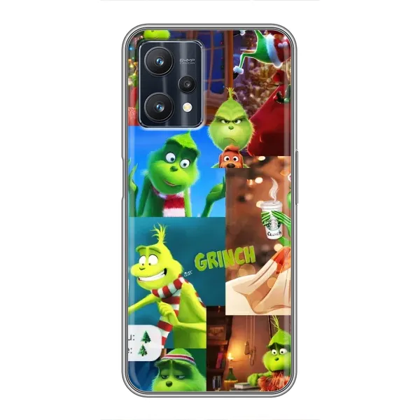 Чехол с рисунком «Арт Гринч» для Realme 9 Pro Plus Чехол с рисунком «Арт Гринч» для Realme 9 Pro Plus