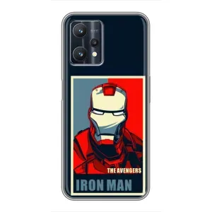 Чехол Супергерой Железный человек на Realme 9 Pro Plus (Art Iron man)