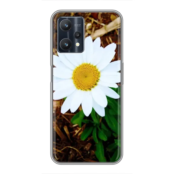 Чехол с рисунком «Белая ромашка» для Realme 9 Pro Plus Чехол с рисунком «Белая ромашка» для Realme 9 Pro Plus