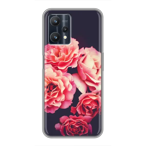 Чехол с рисунком «Бутоны» для Realme 9 Pro Plus Чехол с рисунком «Бутоны» для Realme 9 Pro Plus
