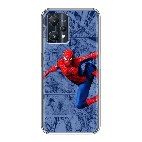 Чехол с рисунком «Человек Паук» для Realme 9 Pro Plus