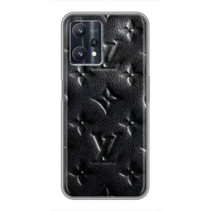 Текстурний Чохол Louis Vuitton для Реалмі 9 про плюс (Чорний ЛВ)
