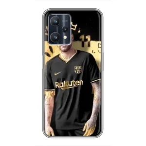 Силіконовий Чохол для Realme 9 Pro Plus (Gold Neymar)