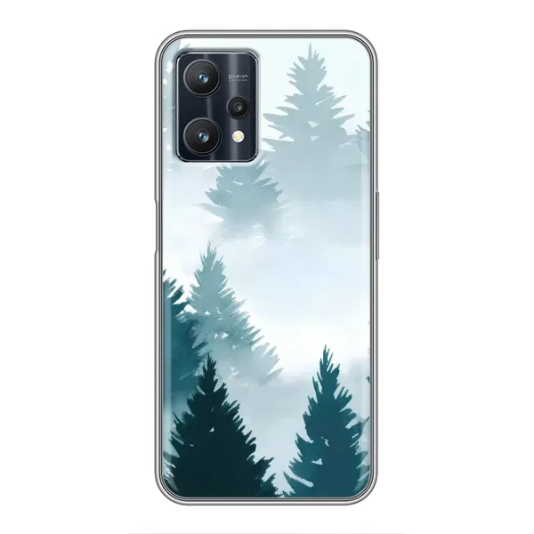 Чехол с рисунком «Горный лес» для Realme 9 Pro Plus Чехол с рисунком «Горный лес» для Realme 9 Pro Plus