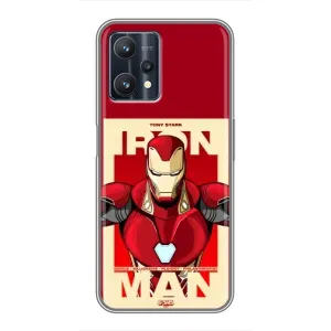 Чехол Супергерой Железный человек на Realme 9 Pro Plus (Iron man)