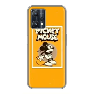 Чохли з принтом Міккі Маус на Realme 9 Pro Plus (Міккі Маус злякався)