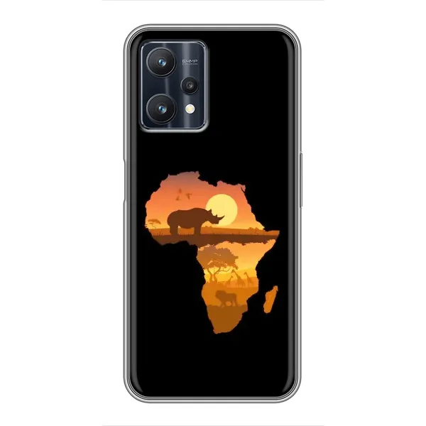 Чехол с рисунком «Карта» для Realme 9 Pro Plus Чехол с рисунком «Карта» для Realme 9 Pro Plus
