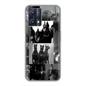 Чохол ДОБЕРМАН для Realme 9 Pro Plus (Колаж Доберман)