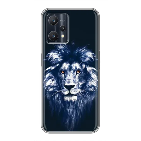 Чохол з малюнком «Лев – синій» для Realme 9 Pro Plus Чохол з малюнком «Лев – синій» для Realme 9 Pro Plus