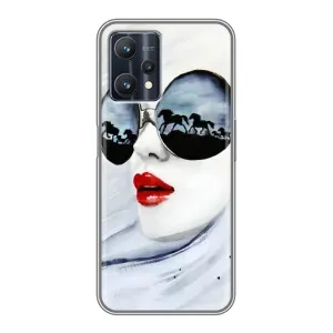 Чехол с картинкой Модные Девчонки Realme 9 Pro Plus (Любительница коней)