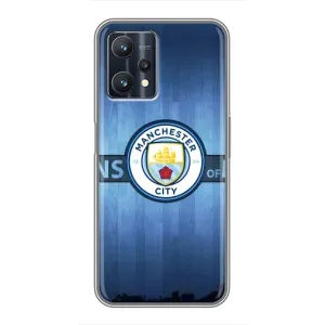 Силиконовые Чехлы принт Футбол на Realme 9 Pro Plus (ManCity)