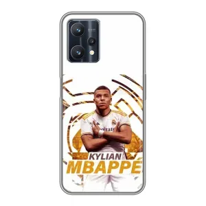 Чехол (TPU) с Футболистом на Realme 9 Pro Plus (Мбаппе Реал)