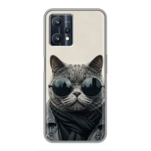 Чохол на тематику: Коти для Realme 9 Pro Plus (Модний кіт)