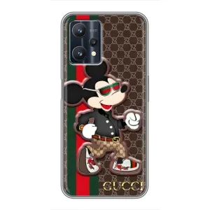 Чехлы Бренд GUCCI для Realme 9 Pro Plus (Маус Гуччи)