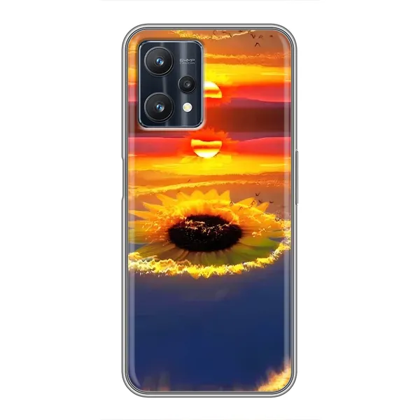 Чехол с рисунком «Небо подсолнух» для Realme 9 Pro Plus Чехол с рисунком «Небо подсолнух» для Realme 9 Pro Plus
