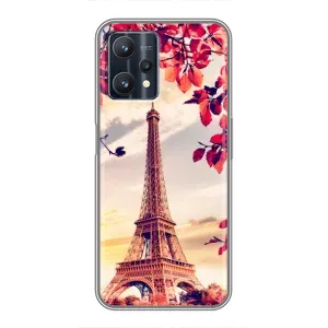 Чехол с Эйфелевой башней на Realme 9 Pro Plus (Paris photo)