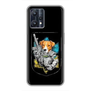 Чехол с принтом для Realme 9 Pro Plus (Патрон Воин)