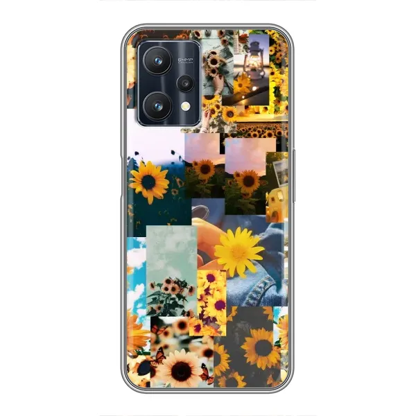 Чехол с рисунком «Подсолнуховый дизайн» для Realme 9 Pro Plus Чехол с рисунком «Подсолнуховый дизайн» для Realme 9 Pro Plus