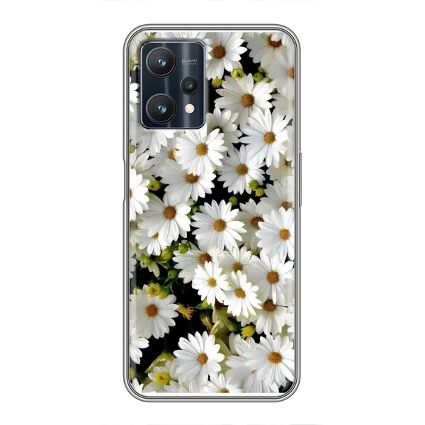 Чехол с рисунком «Рамка в ромашках» для Realme 9 Pro Plus Чехол с рисунком «Рамка в ромашках» для Realme 9 Pro Plus
