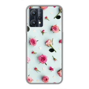 Чехлы с принтом Розочки для Realme 9 Pro Plus (Разные цветы)