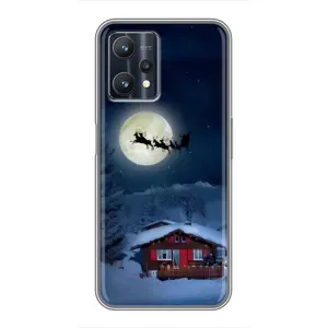Чехол Санта Клаус для Realme 9 Pro Plus (Санта)