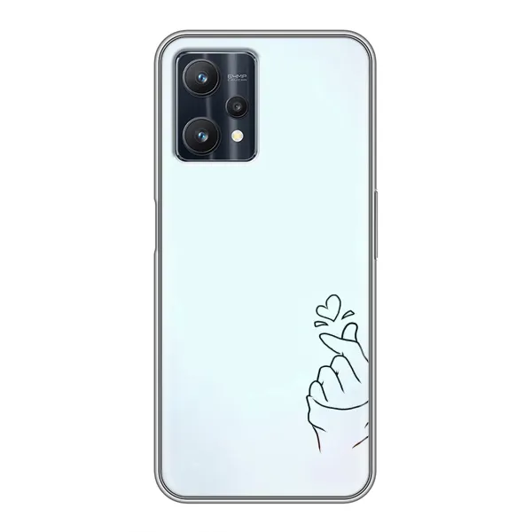 Чехол с рисунком «Сердце на голубом» для Realme 9 Pro Plus Чехол с рисунком «Сердце на голубом» для Realme 9 Pro Plus