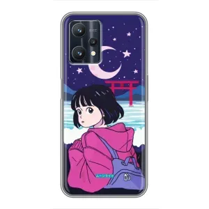 Чехол с персонажами АНИМЕ на Realme 9 Pro Plus (Синобу Миякэ)