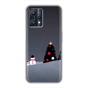 Чехлы на Новый Год Realme 9 Pro Plus (Снеговички)