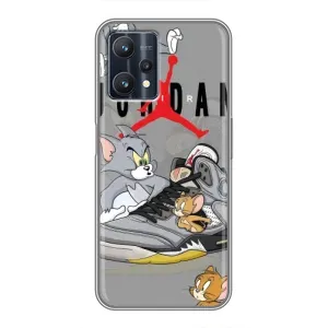 Силіконовый Чохол Nike Air Jordan на Реалмі 9 про (Air Jordan)