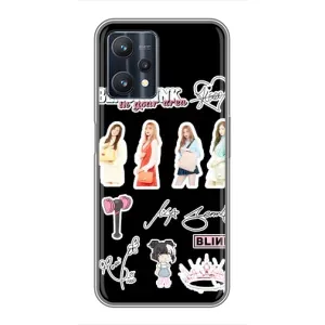 Чохли з картинкою для Realme 9 Pro (Арт блекпінг)