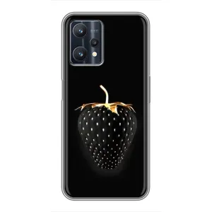 Чохол з зображенням смачної їжі для Realme 9 Pro (Чорна полуниця)