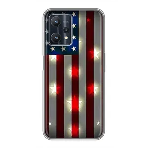 Чехол Флаг USA для Realme 9 Pro (Флаг США 2)