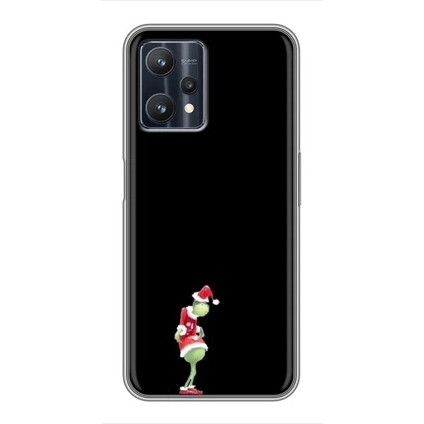 Чехол с рисунком «Гринч на чорном» для Realme 9 Pro Чехол с рисунком «Гринч на чорном» для Realme 9 Pro