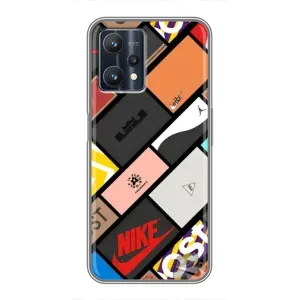 Чехол с рисунком «Коробки» для Realme 9 Pro