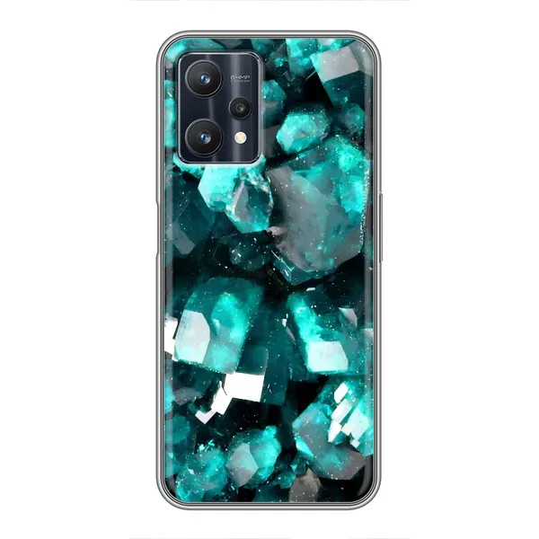 Чехол с рисунком «Кристалы» для Realme 9 Pro
