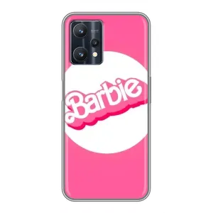 Силиконовый Чехол Барби Фильм на Realme 9 Pro (Лого Барби)