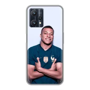 Чохол (TPU) з Футболістом на Realme 9 Pro (Мбаппешичка)