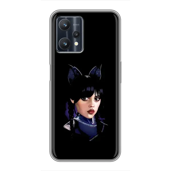 Чехол с рисунком «Милая Уэнсдей» для Realme 9 Pro Чехол с рисунком «Милая Уэнсдей» для Realme 9 Pro